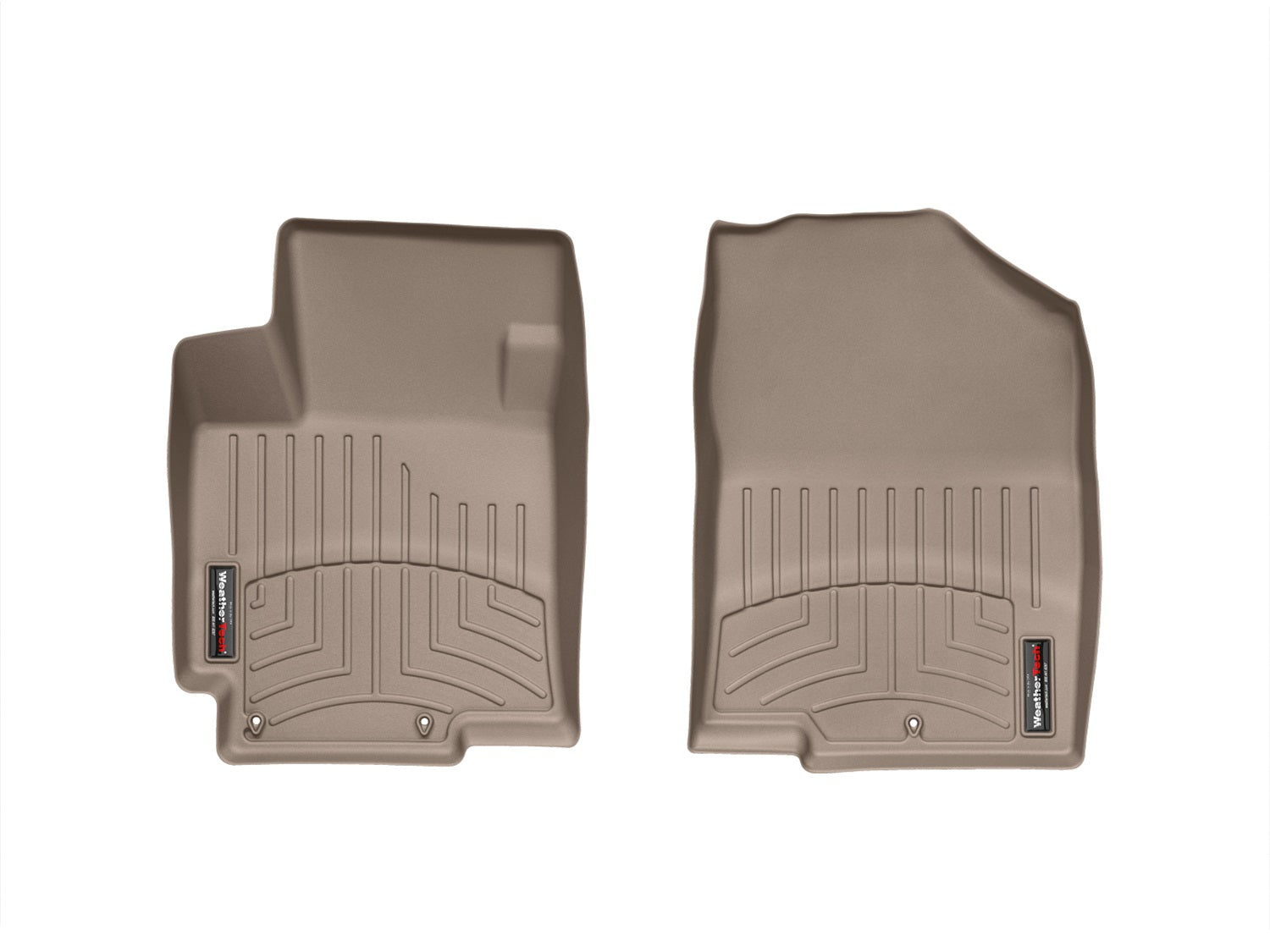 Weathertech 453401 FloorLiner™ DigitalFit®; Tan; Front; Weathertech 453401