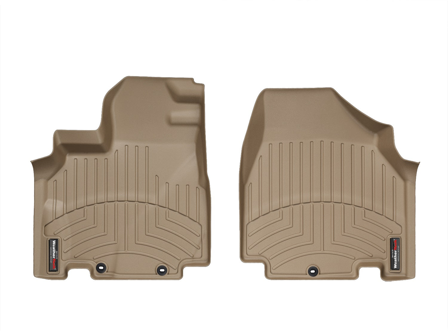 Weathertech 453411 FloorLiner™ DigitalFit®; Tan; Front; Weathertech 453411