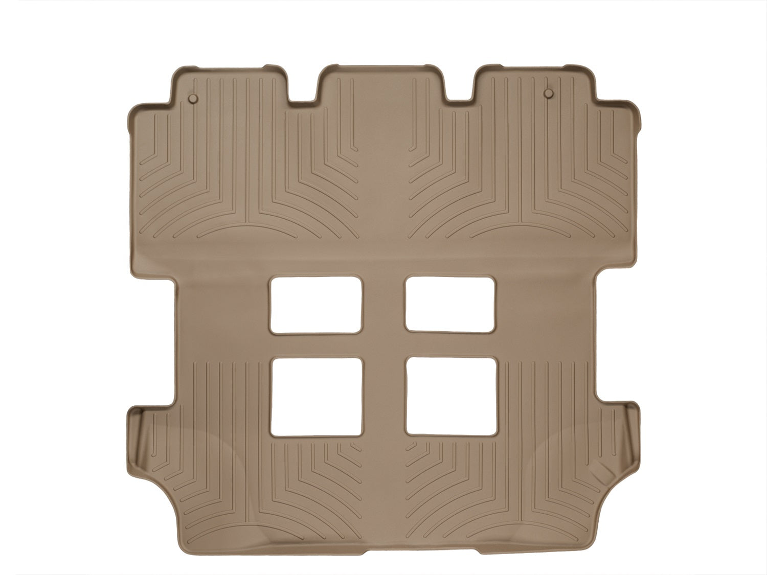 Weathertech 453412 FloorLiner™ DigitalFit®; Tan; Rear And Third Row; Weathertech 453412