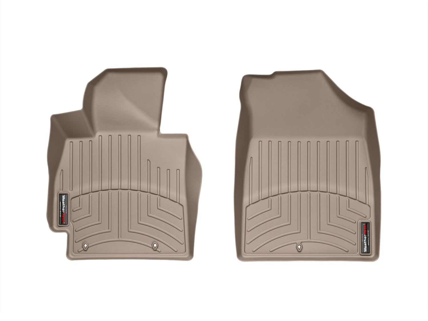 Weathertech 453421 FloorLiner™ DigitalFit®; Tan; Front; Weathertech 453421