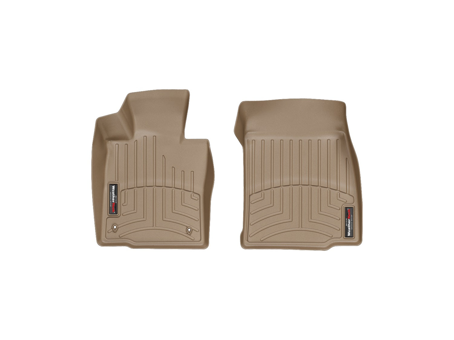 Weathertech 453551 FloorLiner™ DigitalFit®; Tan; Front; Weathertech 453551