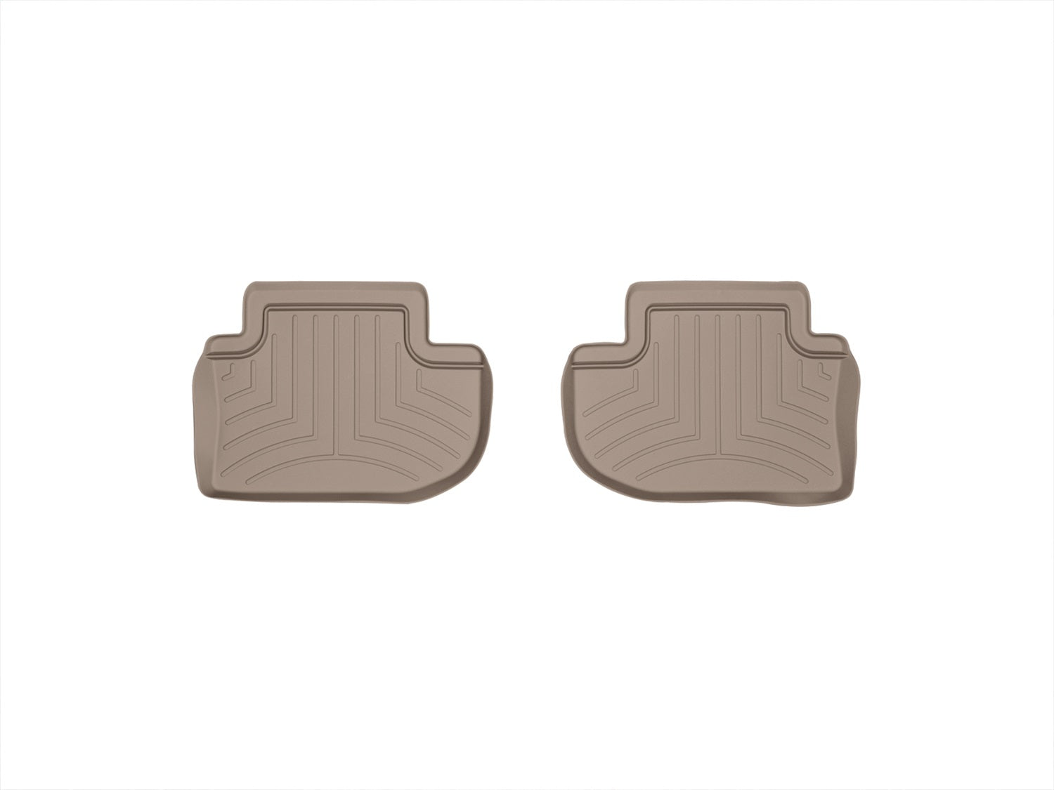 Weathertech 453723 FloorLiner™ DigitalFit®; Tan; Rear; 2 Piece; Weathertech 453723