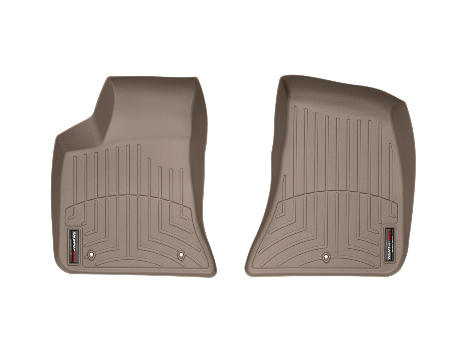 Weathertech 453791 FloorLiner™ DigitalFit®; Tan; Front; Weathertech 453791