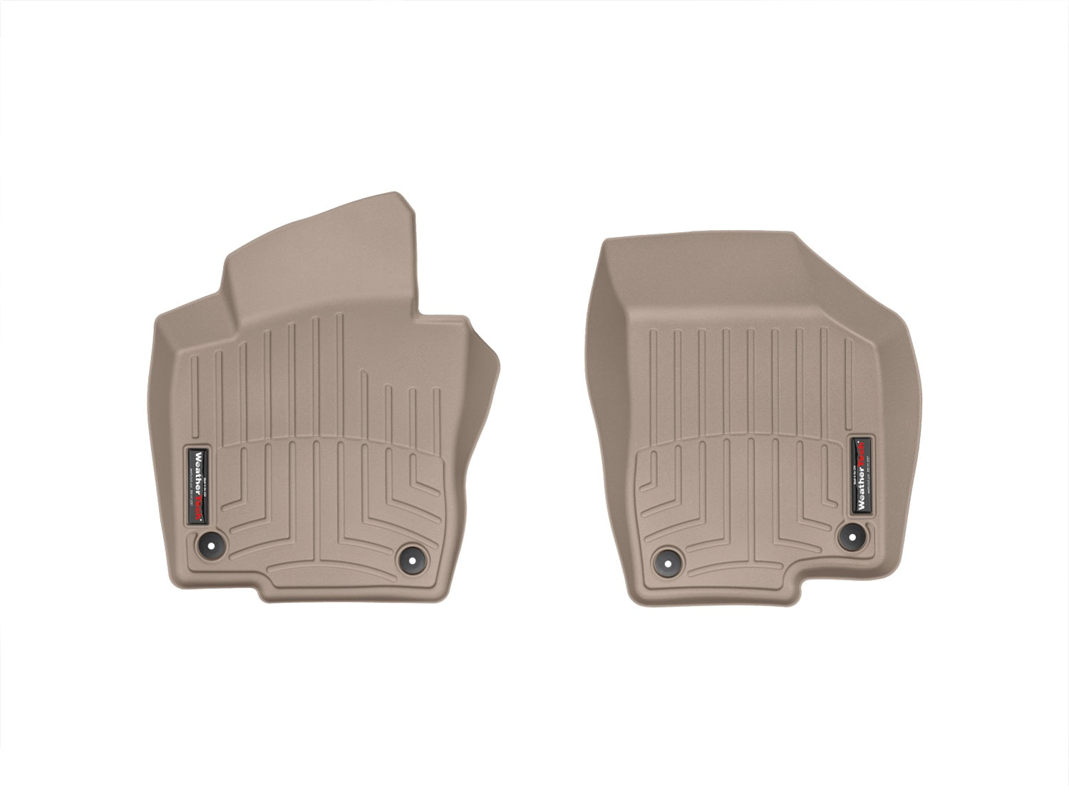 Weathertech 453841 FloorLiner™ DigitalFit®; Tan; Front; Weathertech 453841