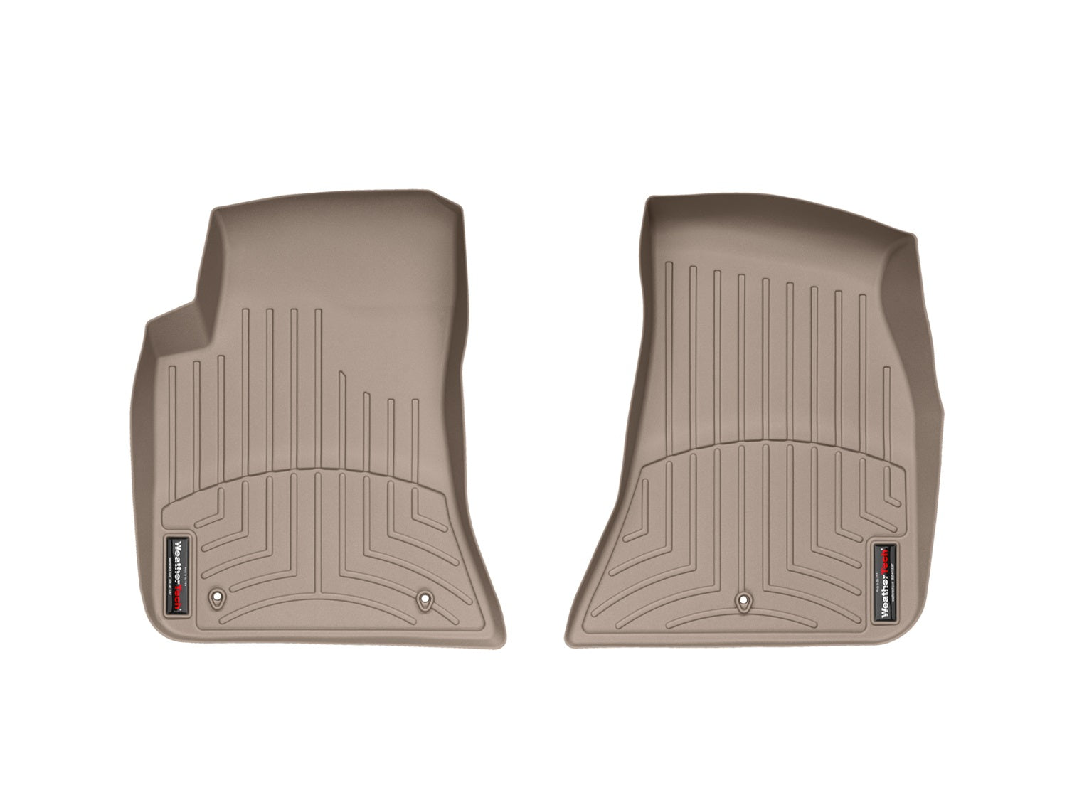 Weathertech 453861 FloorLiner™ DigitalFit®; Tan; Front; Weathertech 453861