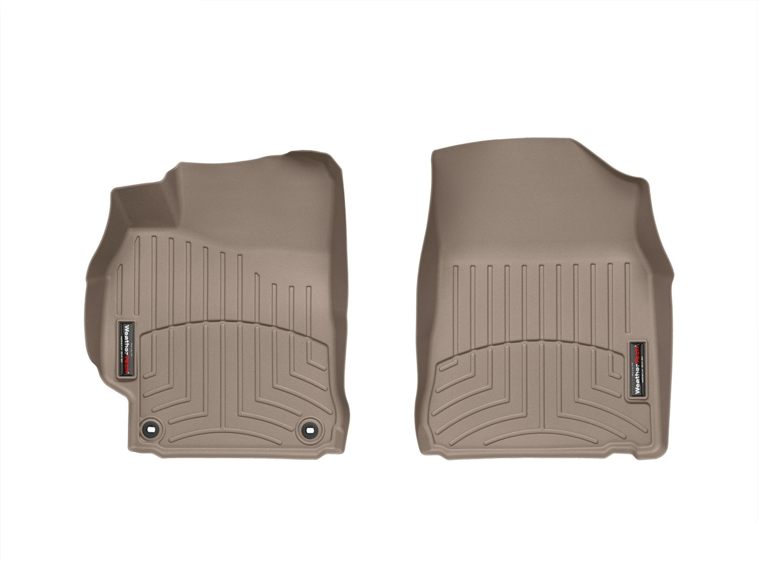 Weathertech 454001 FloorLiner™ DigitalFit®; Tan; Front; Weathertech 454001