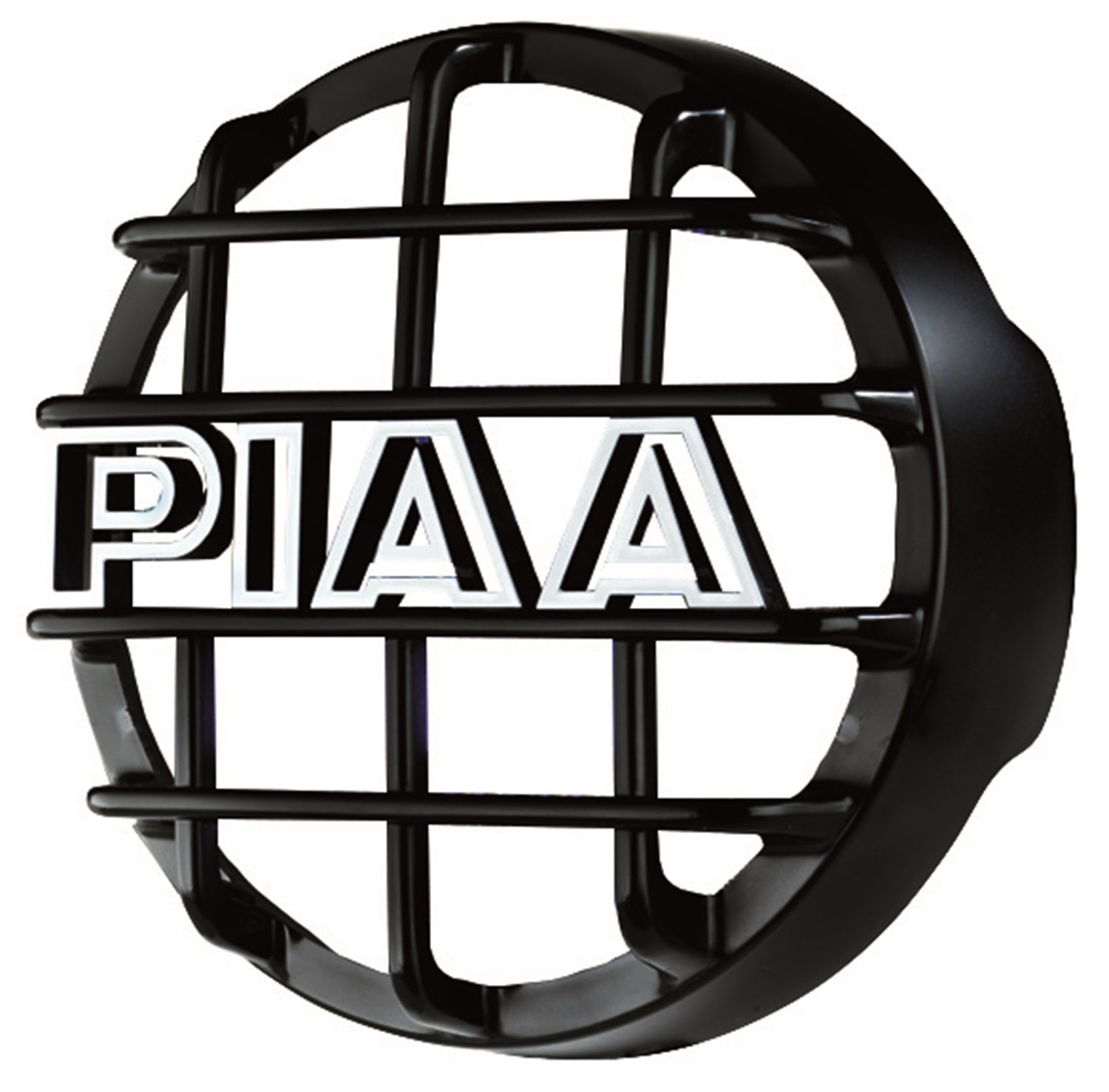 540 Series Mesh Guard; Black; 5 in.; w/PIAA Logo; PIAA 45400