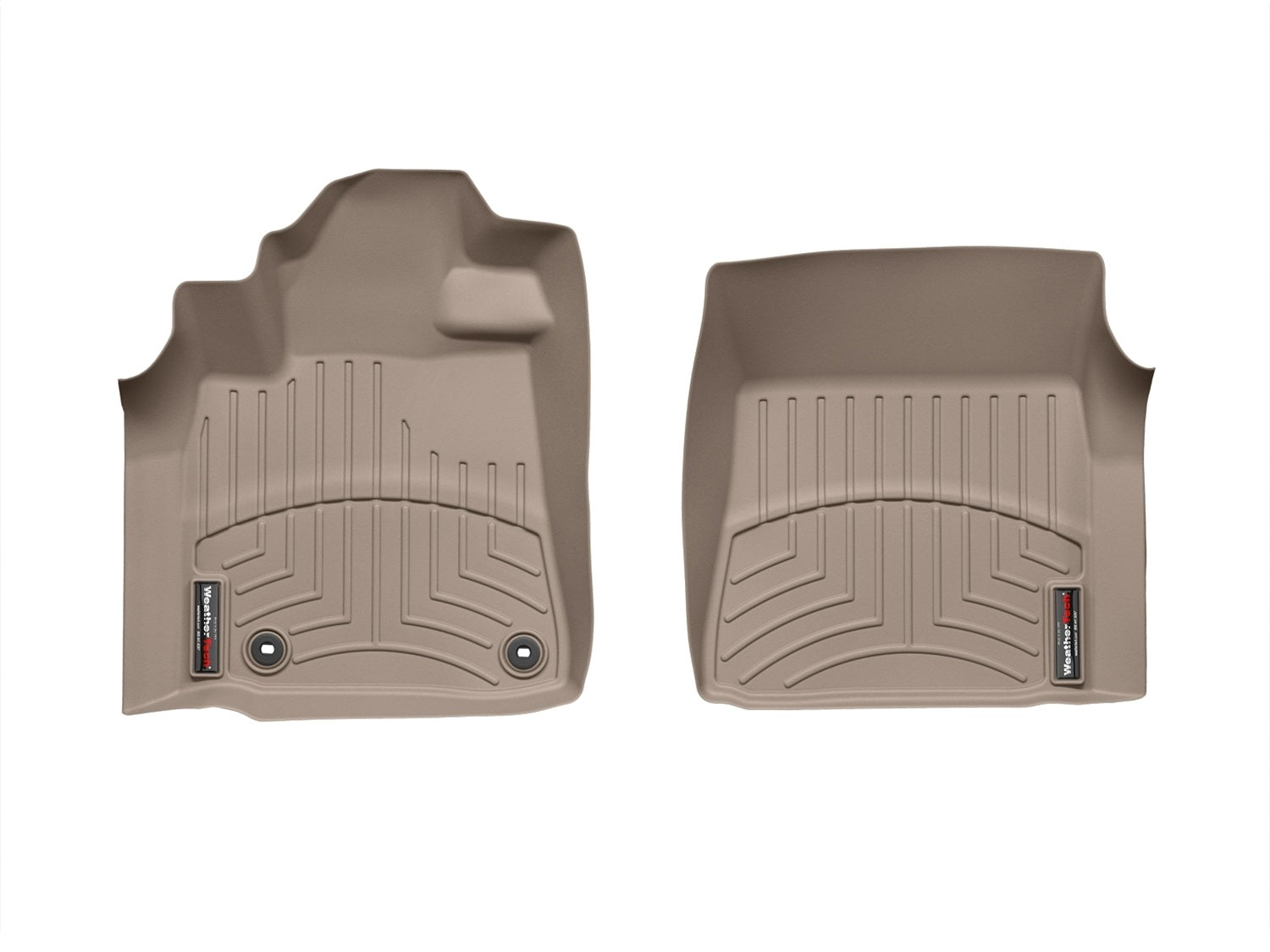 Weathertech 454081 FloorLiner™ DigitalFit®; Tan; Front; Weathertech 454081