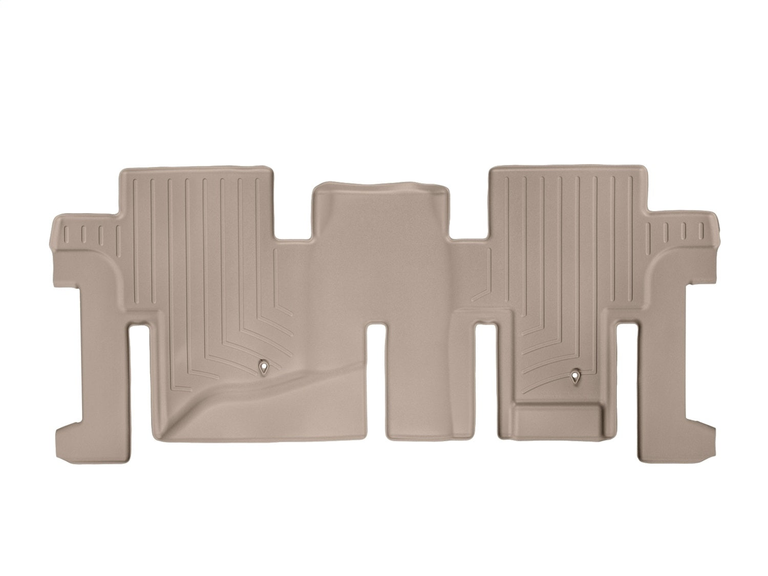 Weathertech 454452 FloorLiner™ DigitalFit®; Tan; Rear; Weathertech 454452