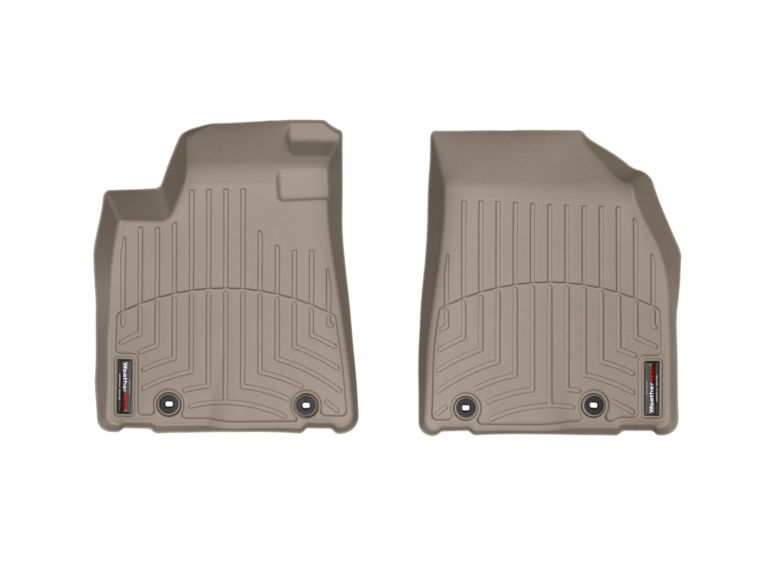 Weathertech 454561 FloorLiner™ DigitalFit®; Tan; Front; Weathertech 454561