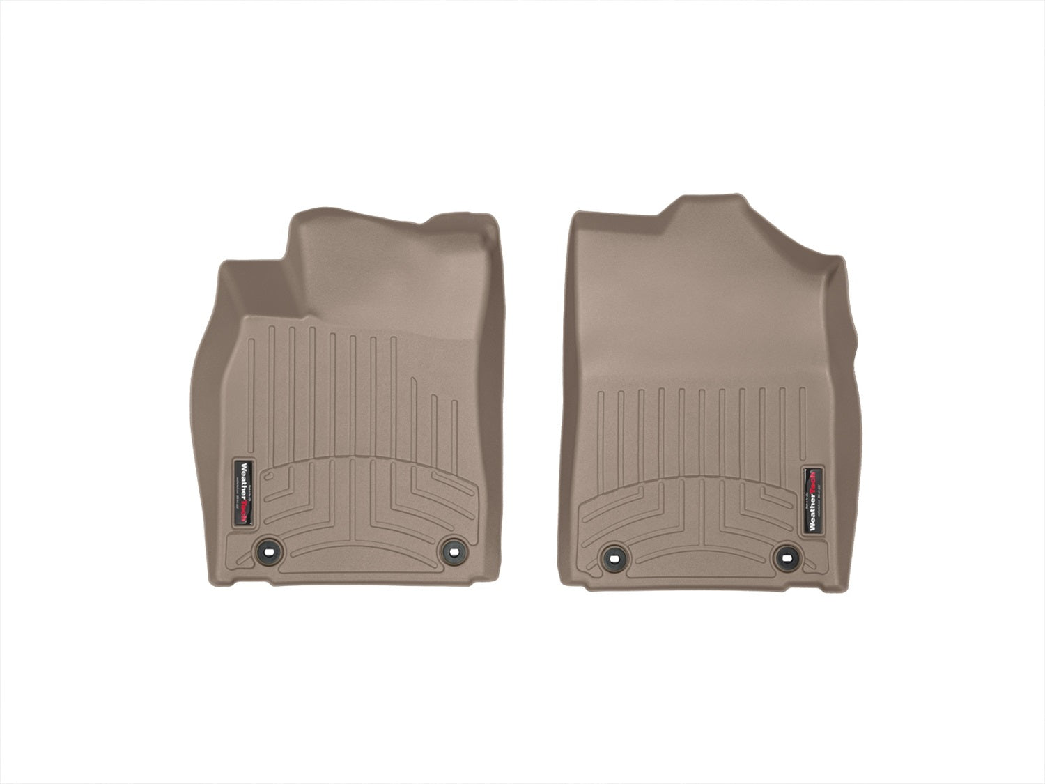 Weathertech 454761 FloorLiner™ DigitalFit®; Tan; Front; Weathertech 454761