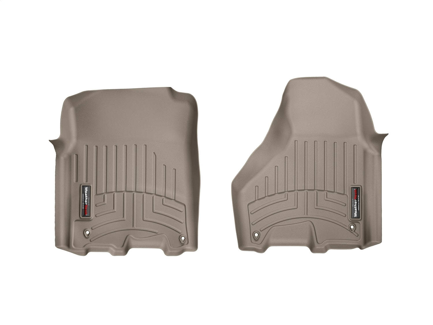 Weathertech 454781 FloorLiner™ DigitalFit®; Tan; Front; Weathertech 454781