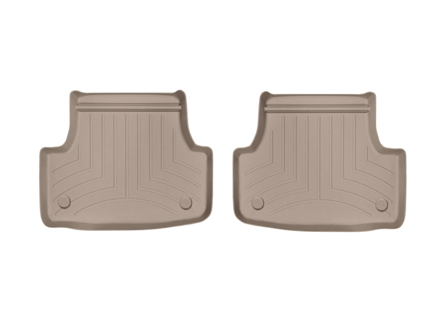 Weathertech 454962 FloorLiner™ DigitalFit®; Tan; Rear; Weathertech 454962