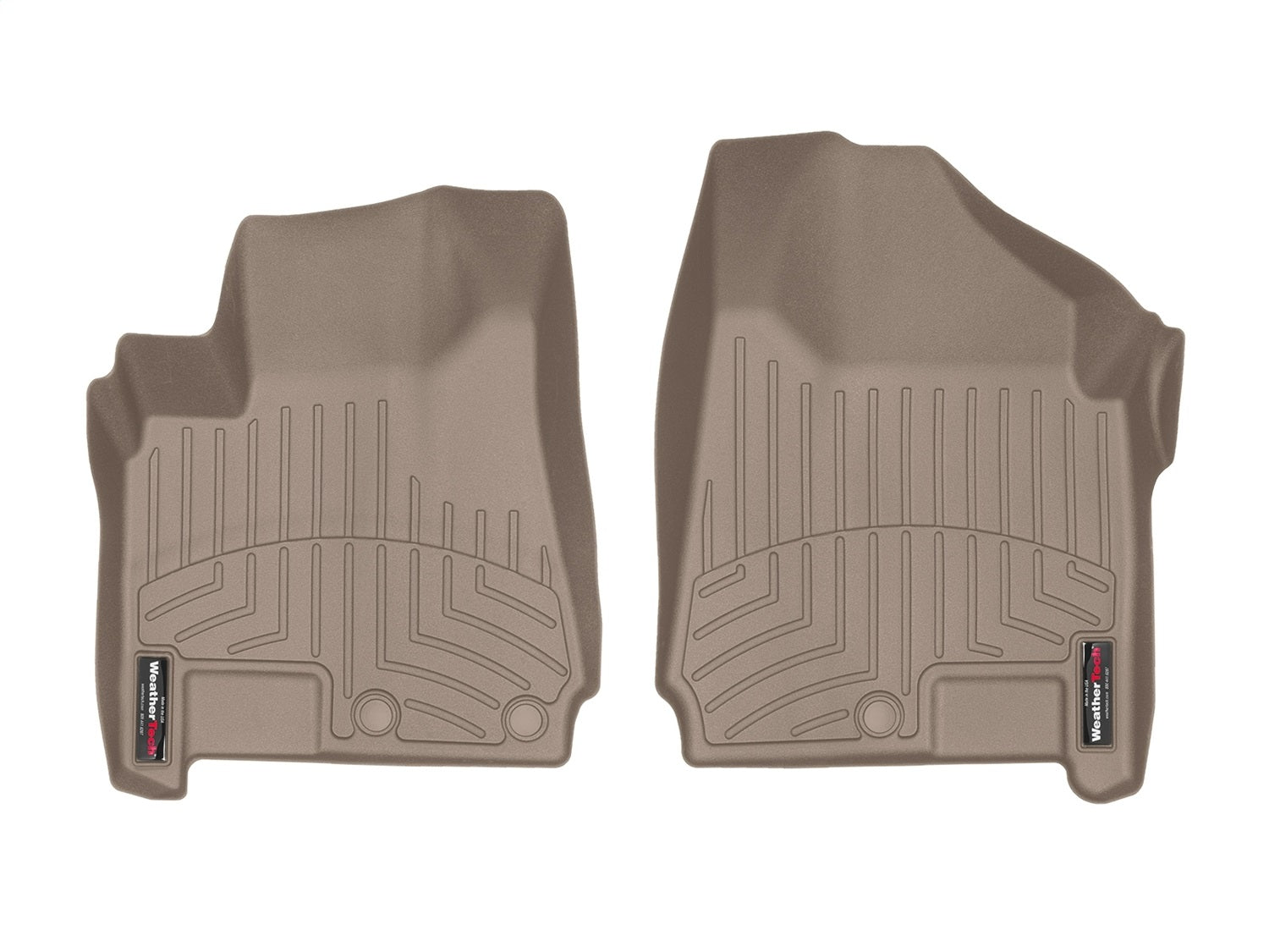 Weathertech 455211 FloorLiner™ DigitalFit®; Tan; Front; Weathertech 455211