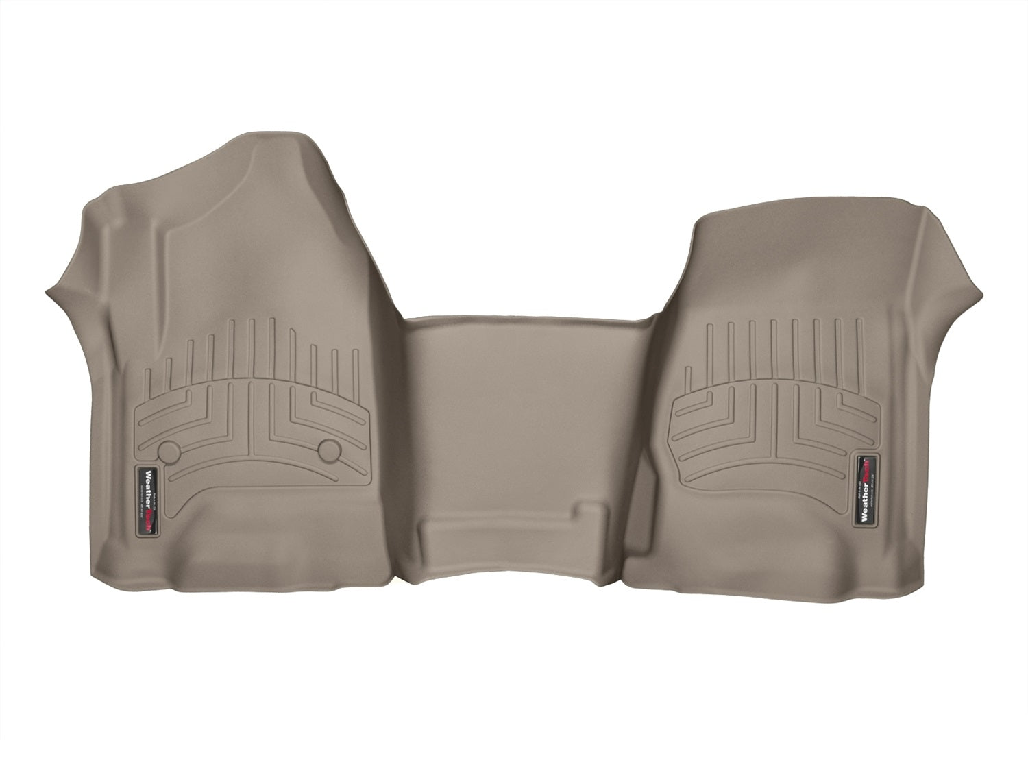 Weathertech 455431 FloorLiner™ DigitalFit®; Tan; Front; Over The Hump; Weathertech 455431