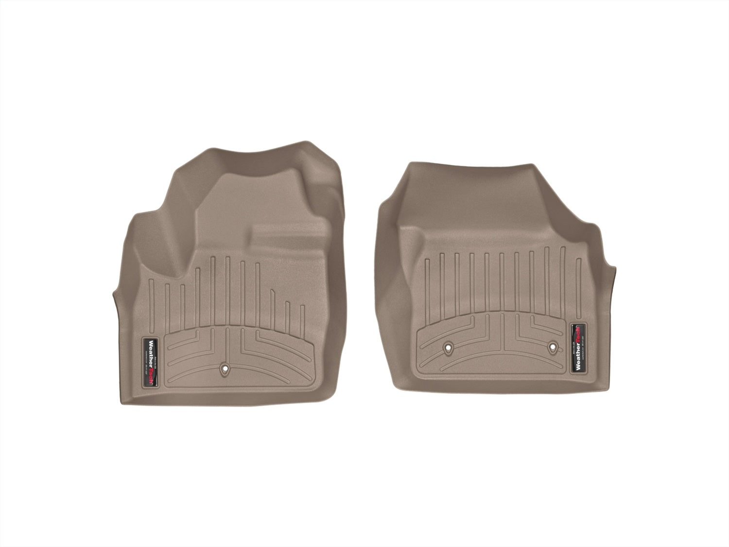 Weathertech 455631 FloorLiner™ DigitalFit®; Tan; Front; Weathertech 455631