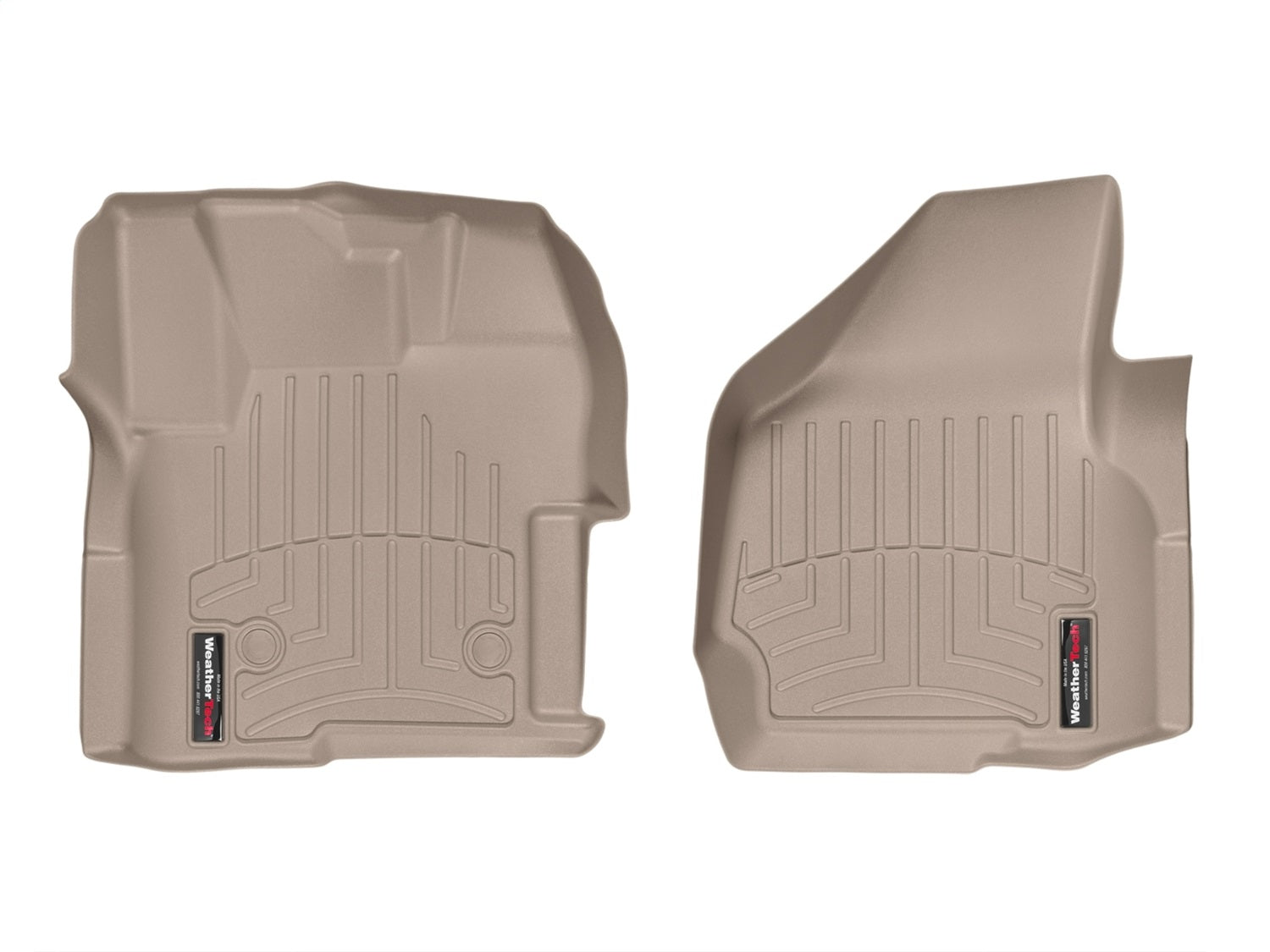 Weathertech 455831 FloorLiner™ DigitalFit®; Tan; Front; Weathertech 455831