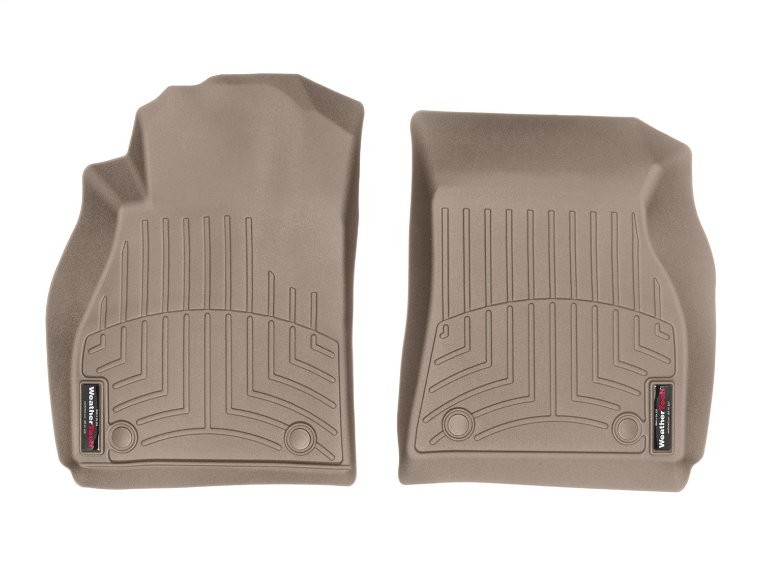 Weathertech 455901 FloorLiner™ DigitalFit®; Tan; Front; Weathertech 455901