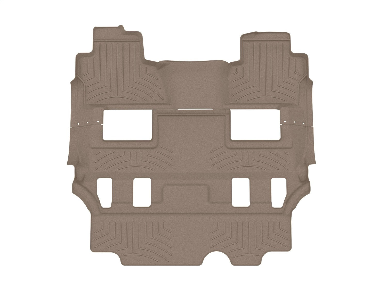 Weathertech 456070IM FloorLiner™ HP; Tan; Rear and Third Row; Weathertech 456070IM