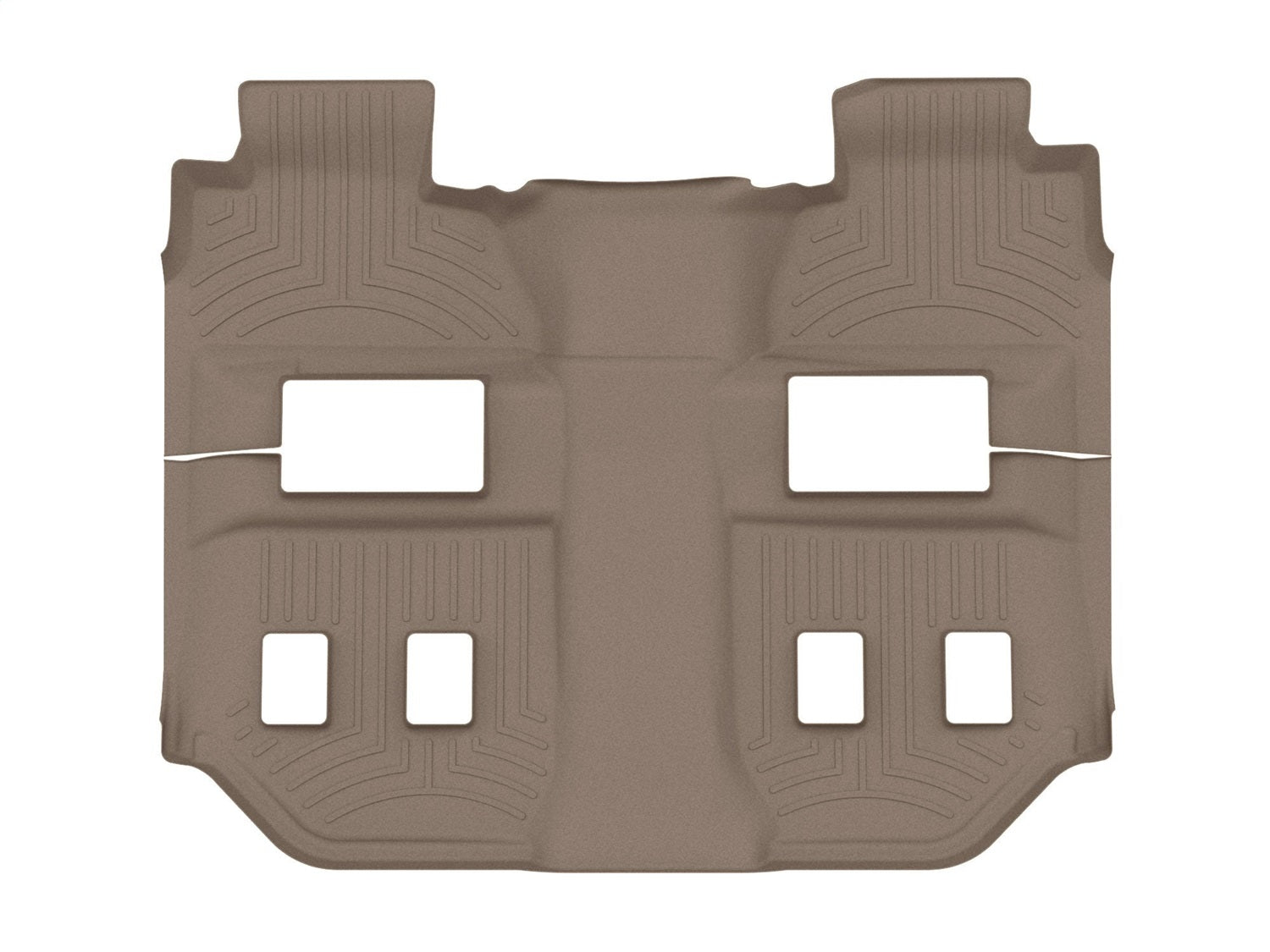 Weathertech 456073 FloorLiner™ DigitalFit®; Tan; Rear and Third Row; 1 Piece; Weathertech 456073