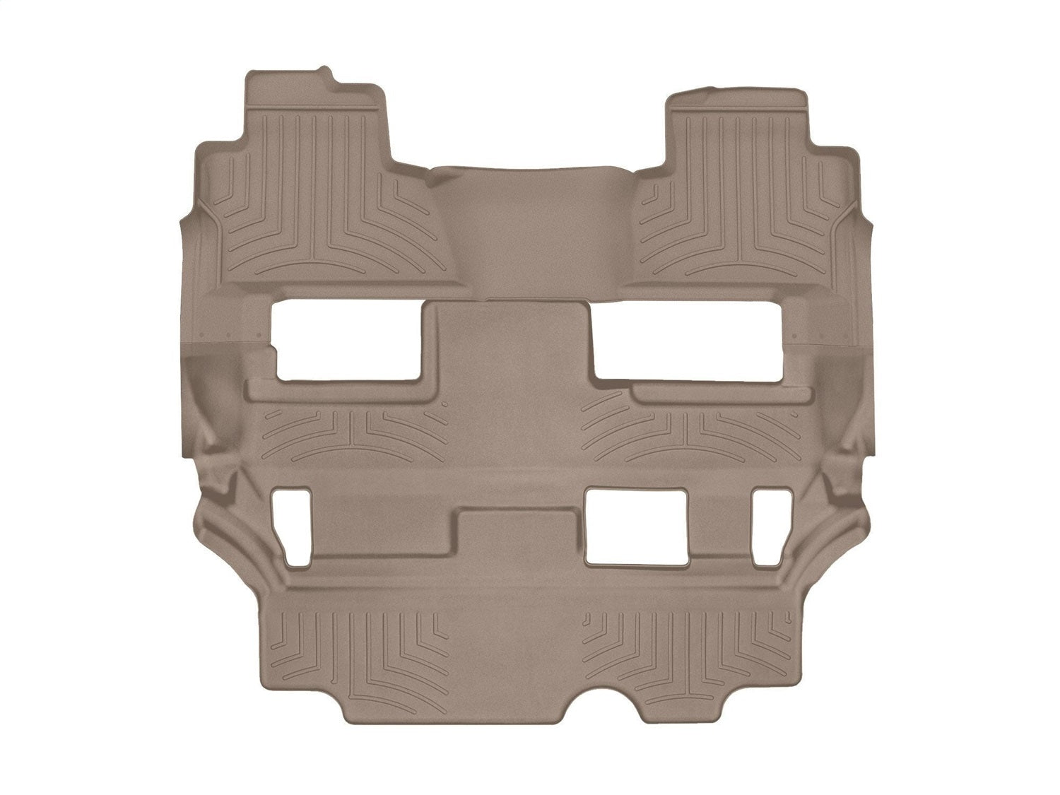 Weathertech 456076IM FloorLiner™ HP; Tan; Rear and Third Row; Weathertech 456076IM