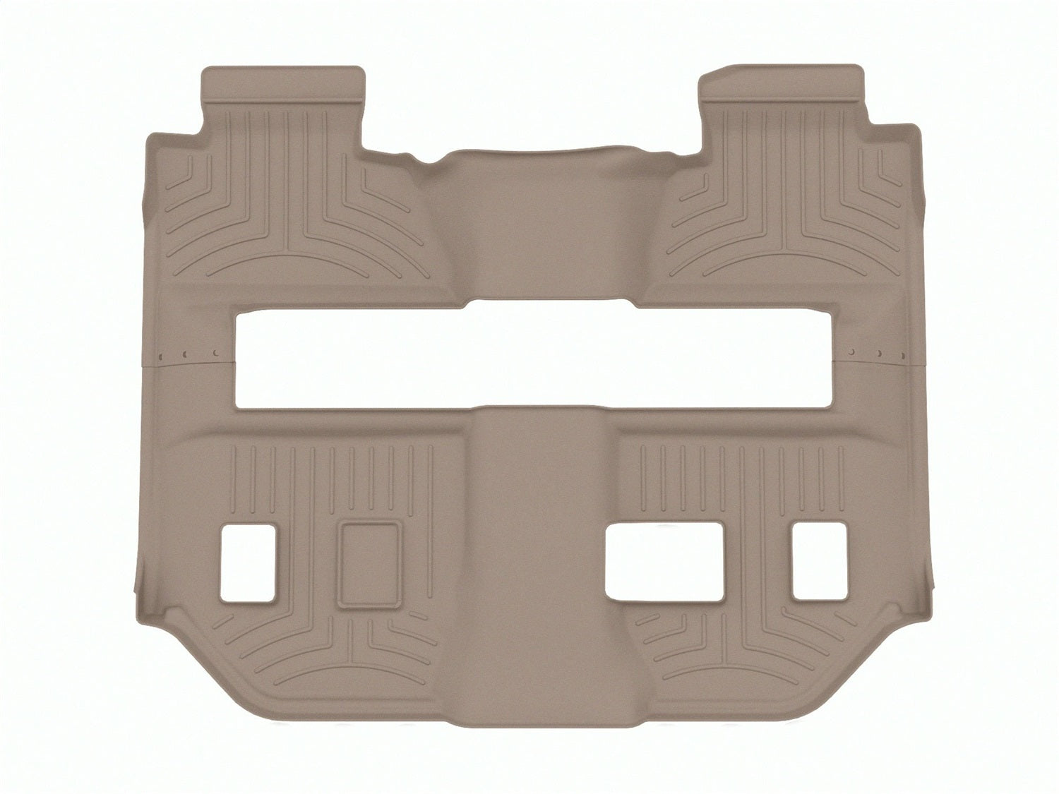 Weathertech 456078IM FloorLiner™ HP; Tan; Rear and Third Row; Weathertech 456078IM