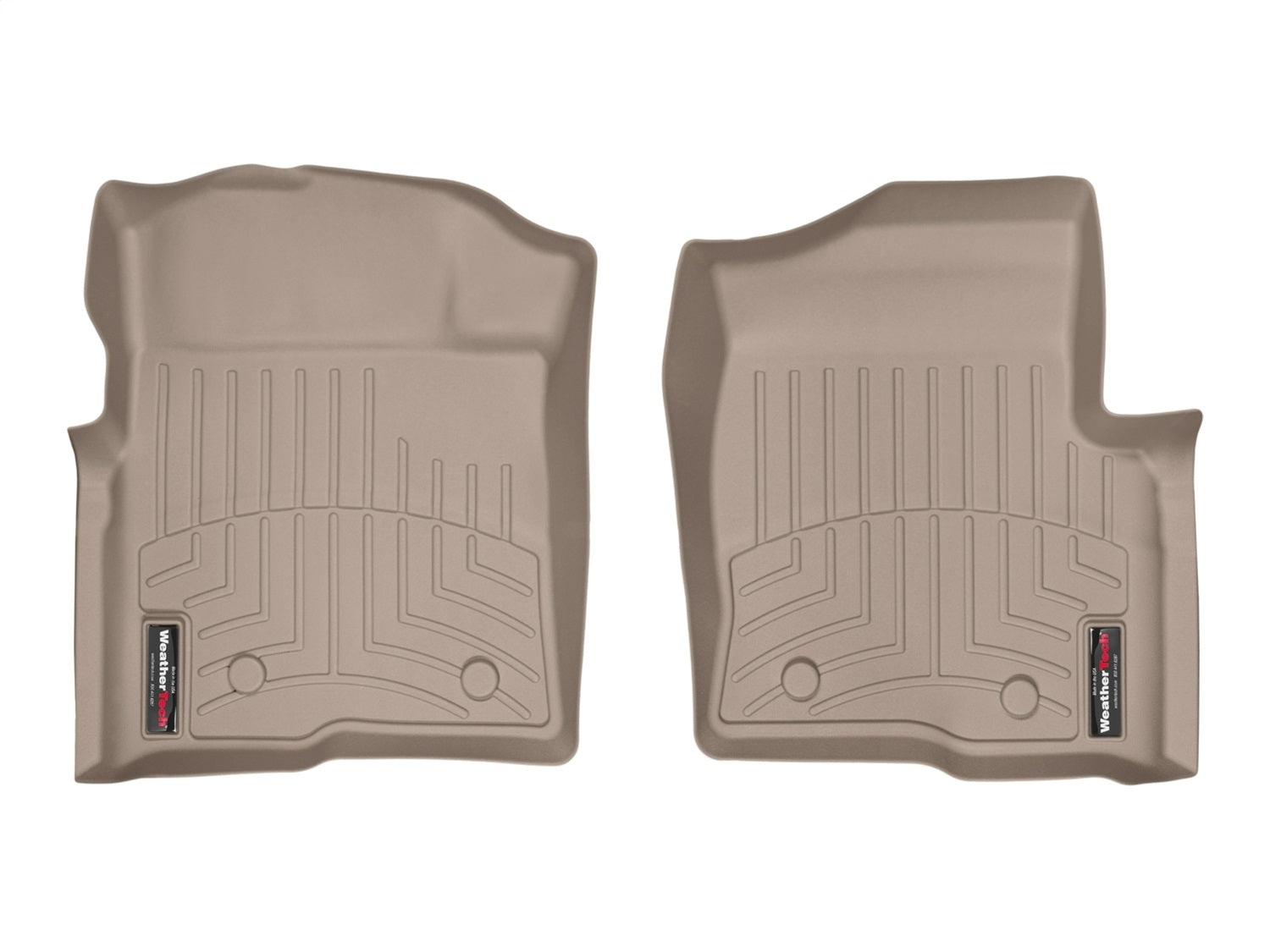 Weathertech 456111 FloorLiner™ DigitalFit®; Tan; Front; Weathertech 456111