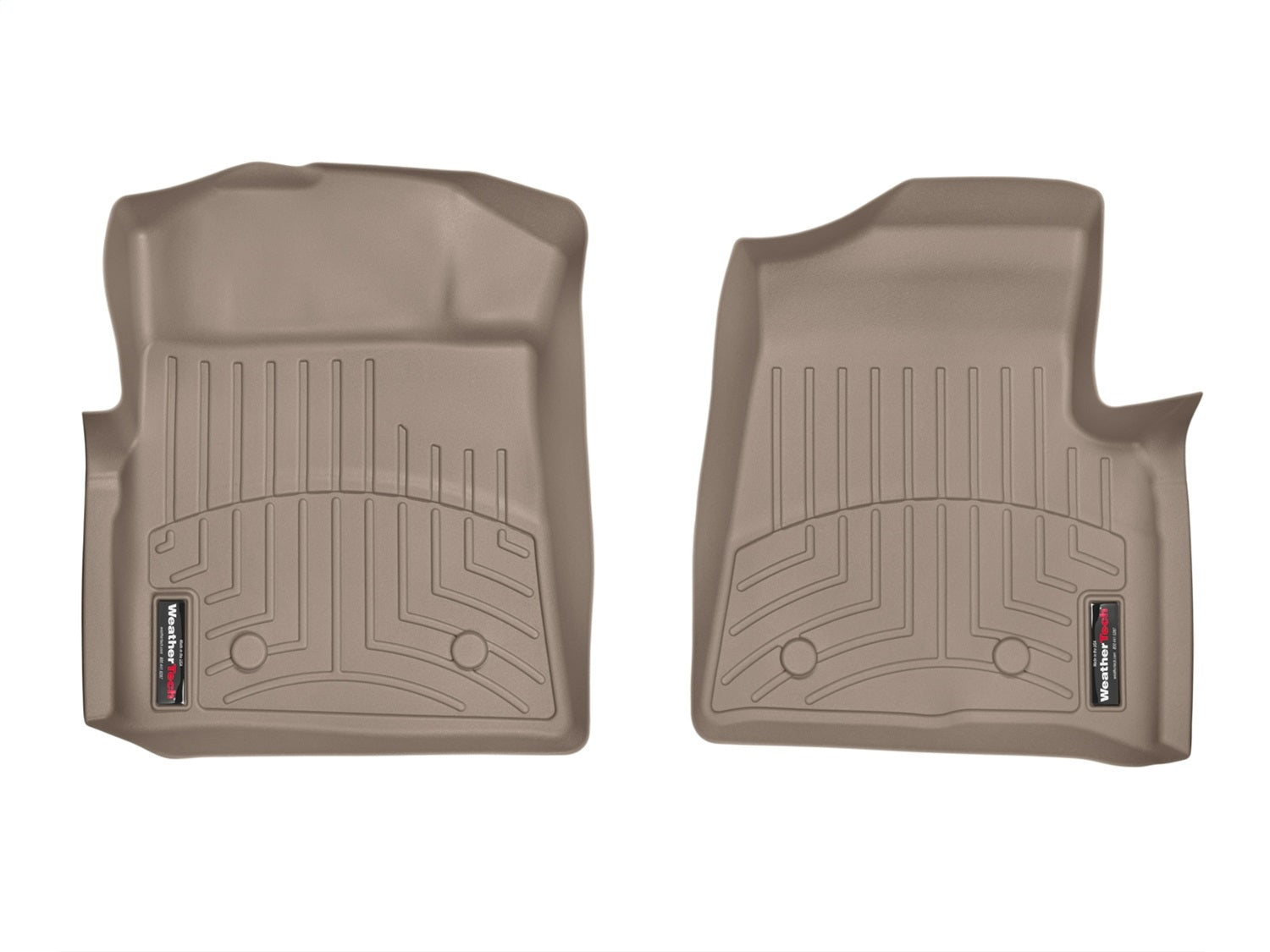 Weathertech 456131 FloorLiner™ DigitalFit®; Tan; Front; Weathertech 456131