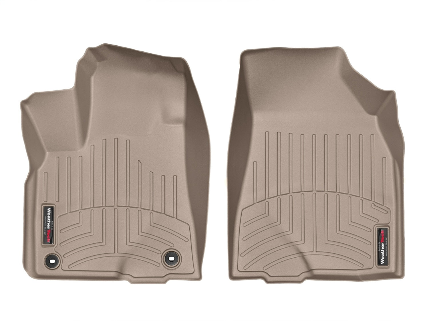 Weathertech 456321 FloorLiner™ DigitalFit®; Tan; Front; Weathertech 456321