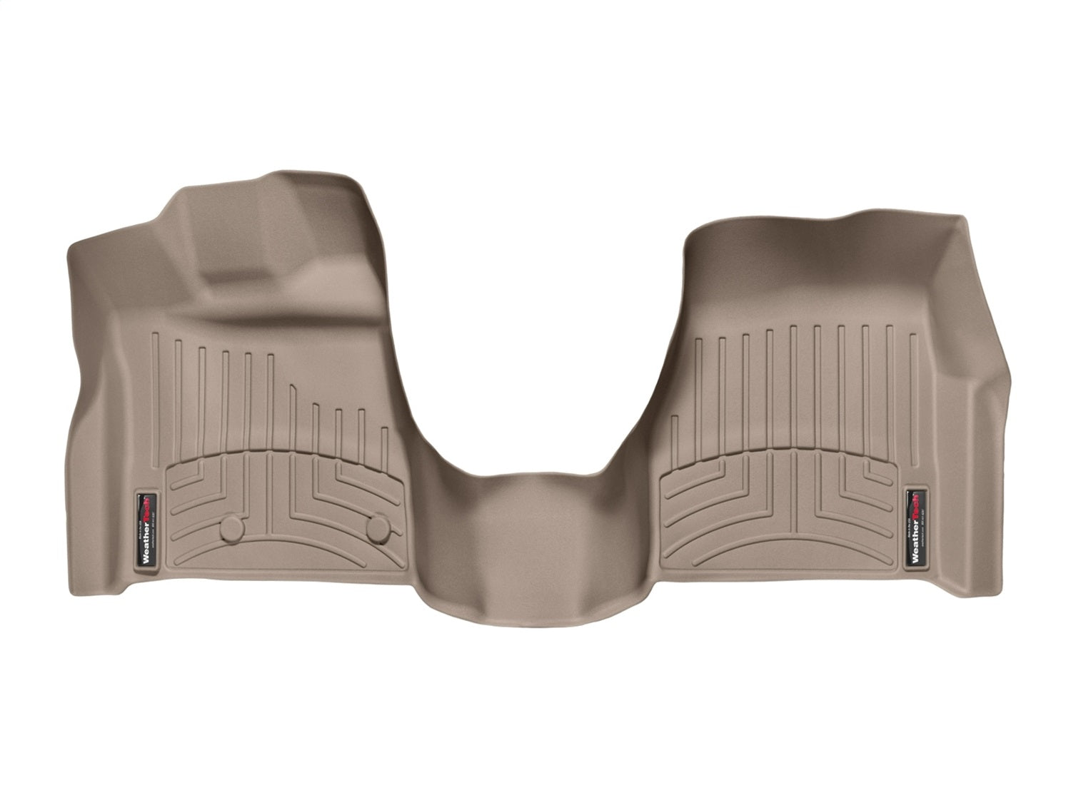 Weathertech 456831 FloorLiner™ DigitalFit®; Tan; Front; Over The Hump; Weathertech 456831