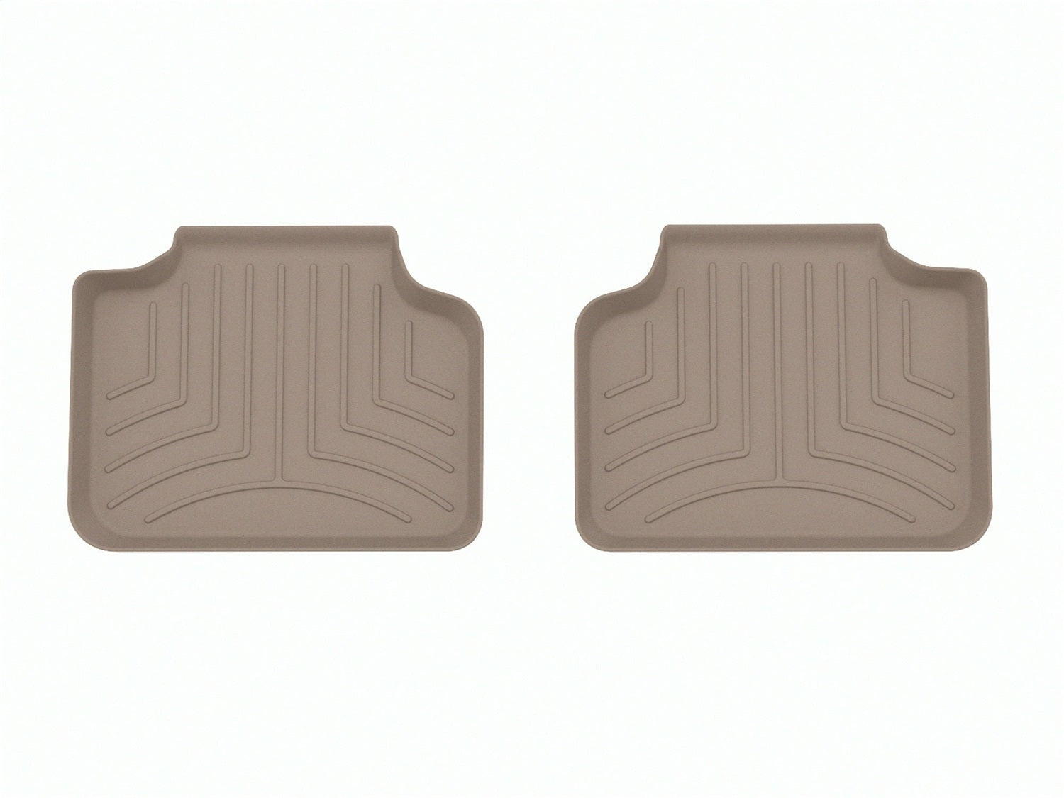 Weathertech 457482IM FloorLiner™ HP; Tan; Rear; 2 pc.; Weathertech 457482IM