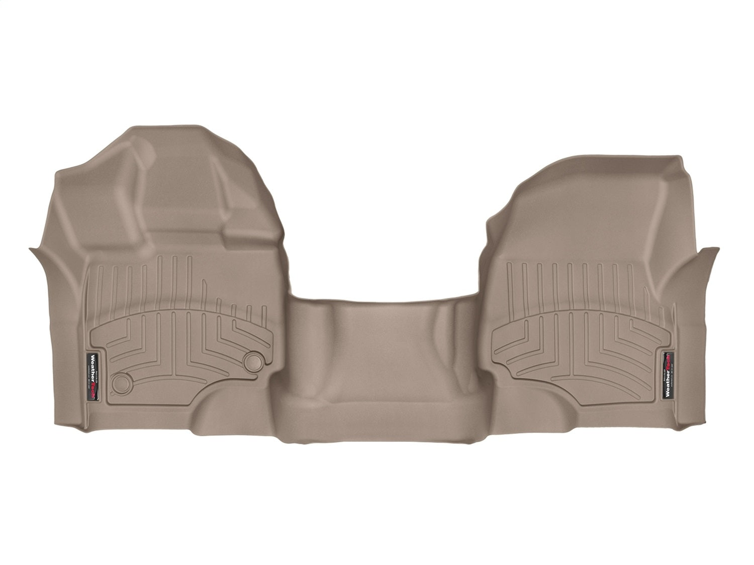 Weathertech 457931 FloorLiner™ DigitalFit®; Tan; Front; Over The Hump; Weathertech 457931