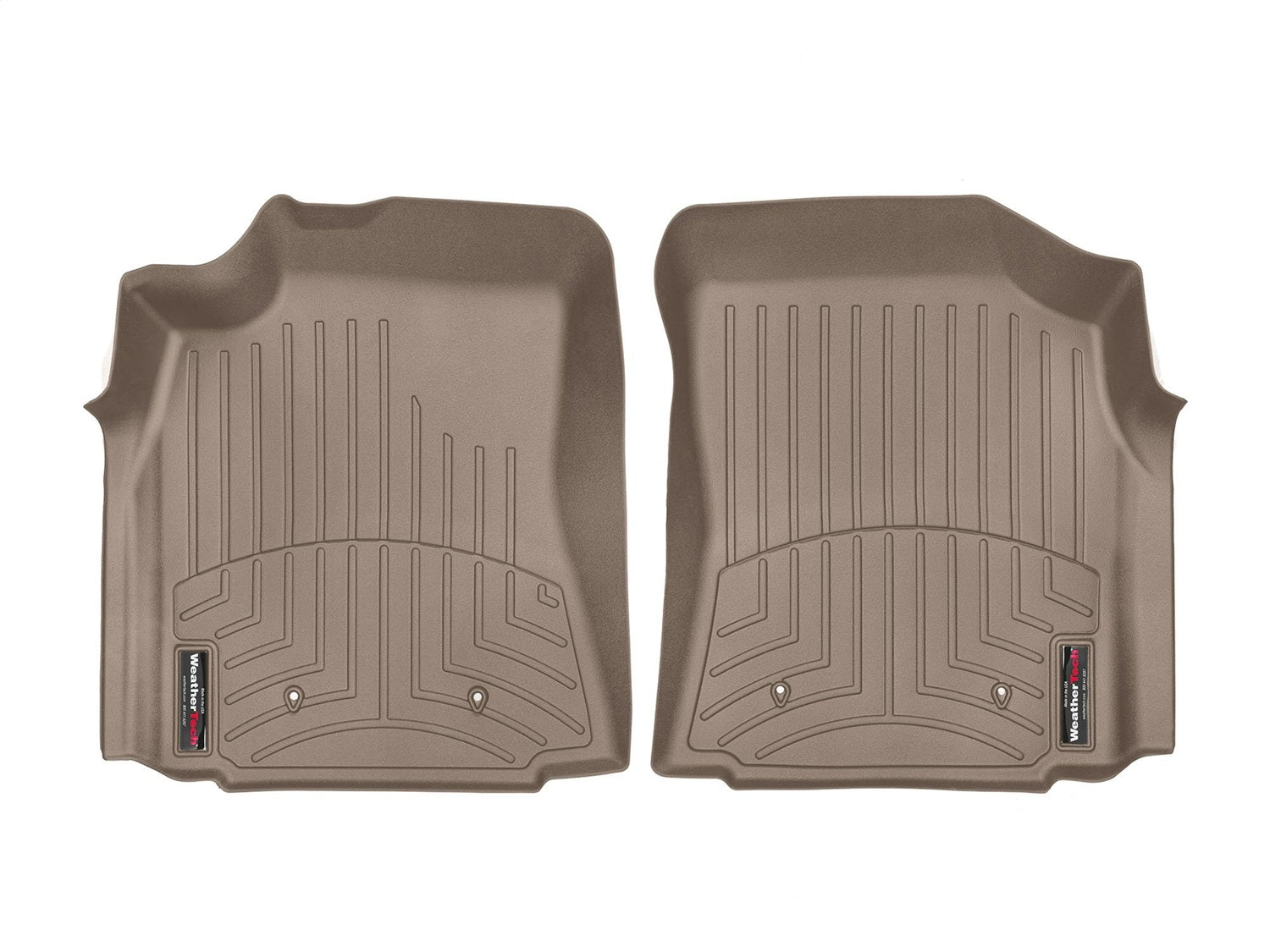 Weathertech 458001 FloorLiner™ DigitalFit®; Tan; Front; Weathertech 458001