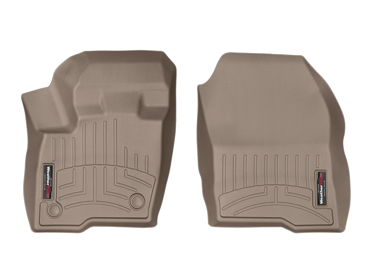 Weathertech 458151 FloorLiner™ DigitalFit®; Tan; Front; Weathertech 458151