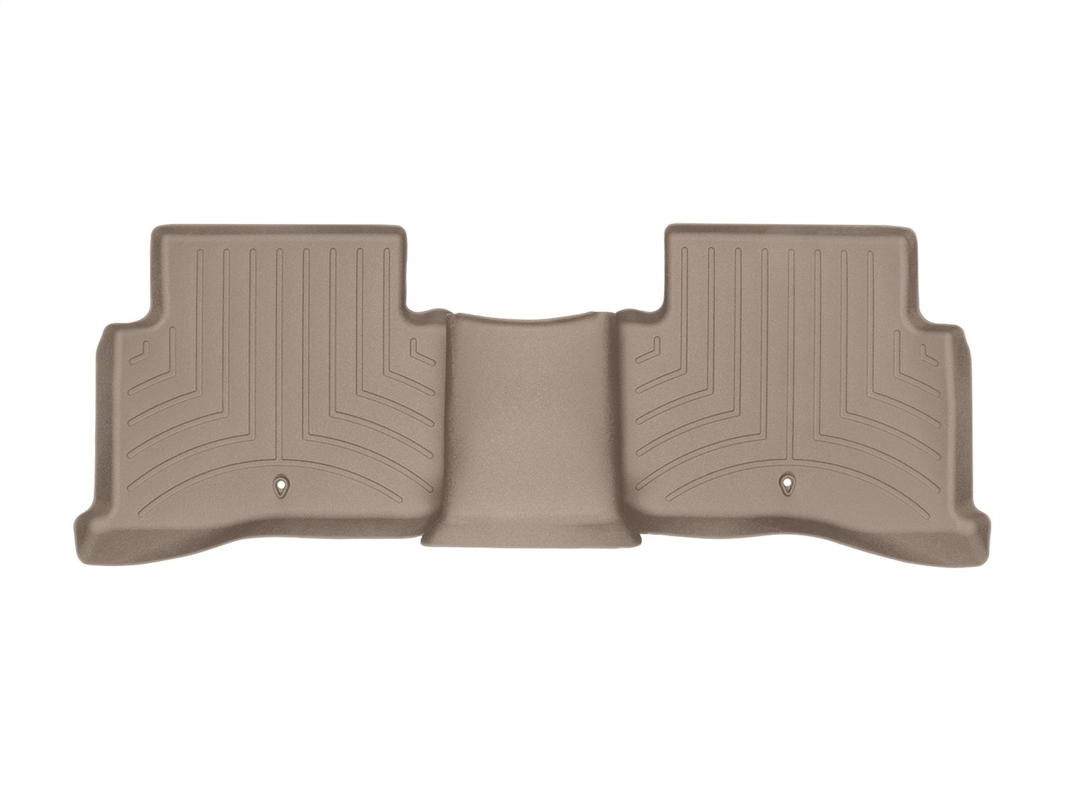 Weathertech 458162 FloorLiner™ DigitalFit®; Tan; Rear; Weathertech 458162