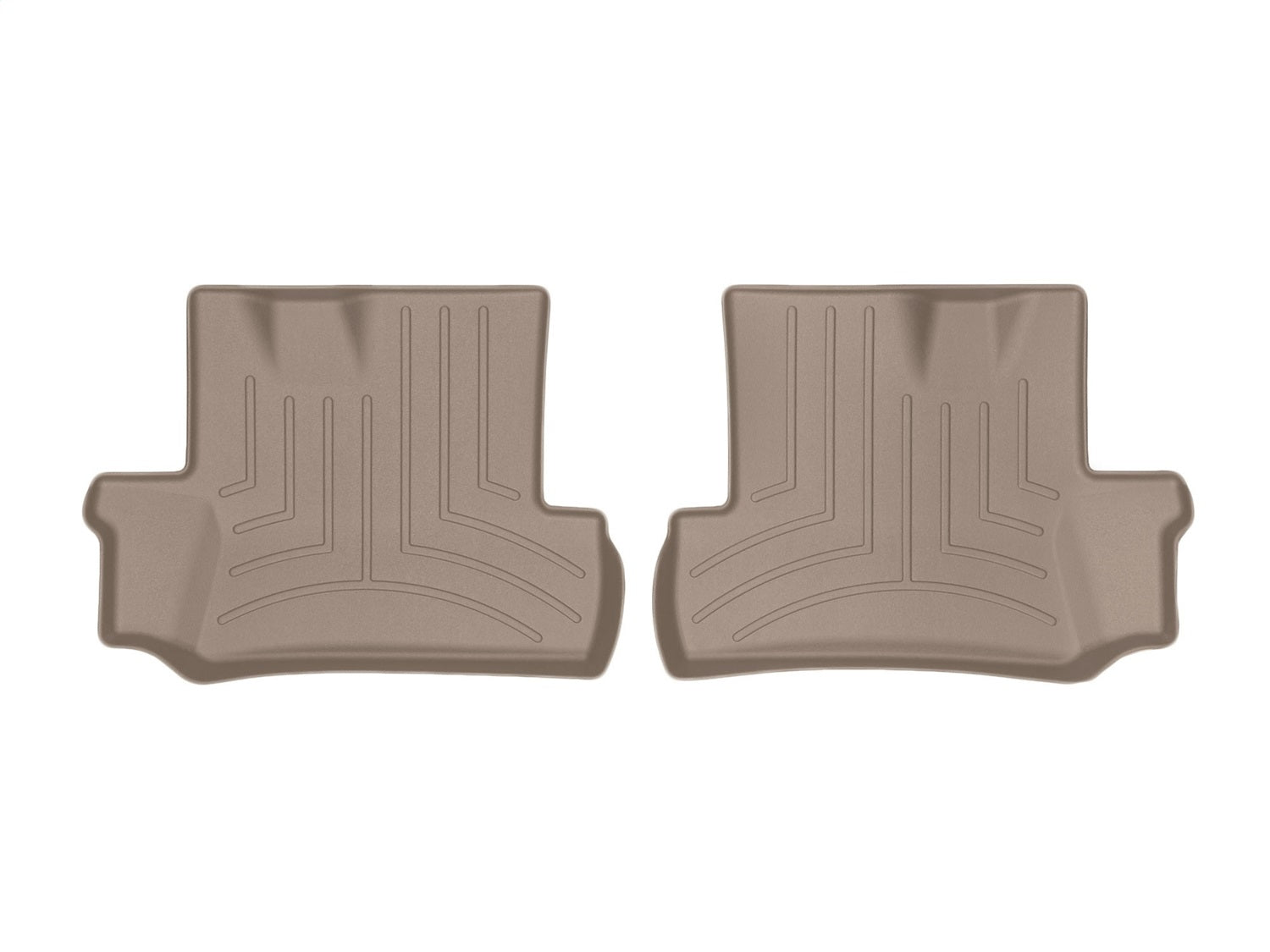 Weathertech 459022 FloorLiner™ DigitalFit®; Tan; Rear; Weathertech 459022
