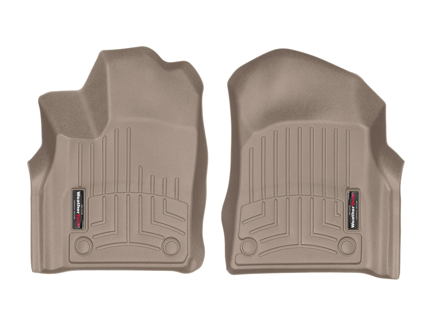 Weathertech 459301 FloorLiner™ DigitalFit®; Tan; Front; Weathertech 459301