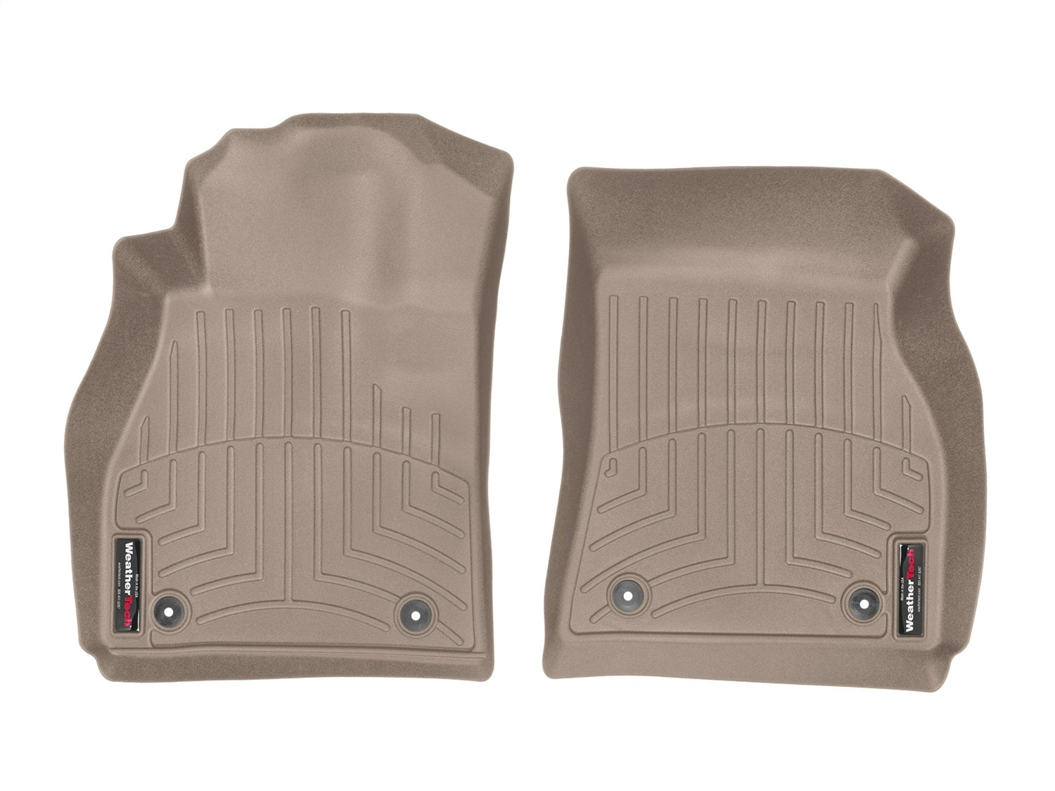 Weathertech 459351 FloorLiner™ DigitalFit®; Tan; Front; Weathertech 459351
