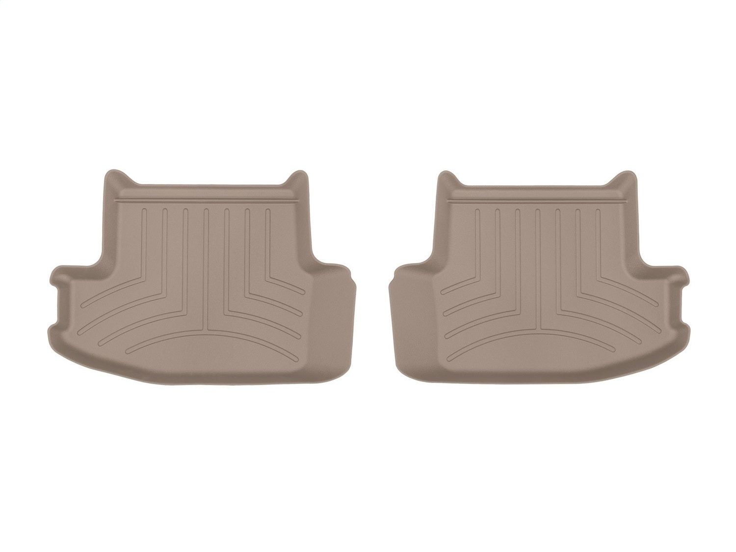 Weathertech 459375 FloorLiner™ DigitalFit®; Tan; Rear; 2 Piece; Weathertech 459375