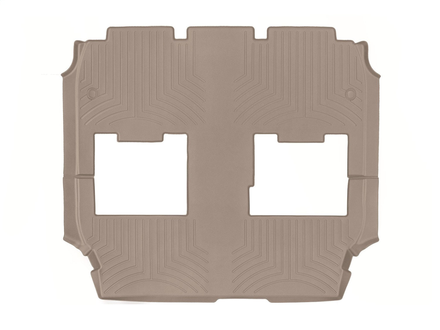 Weathertech 459453 FloorLiner™ DigitalFit®; Tan; Rear and Third Row; 1 Piece; Weathertech 459453