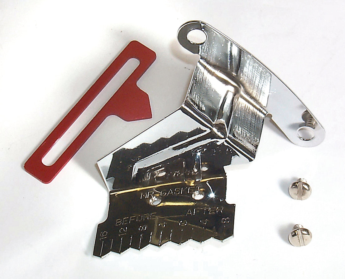 Mr Gasket 4598 Timing Tab; w/Adjustable Pointer; 8 in. Balancer; Mr Gasket 4598