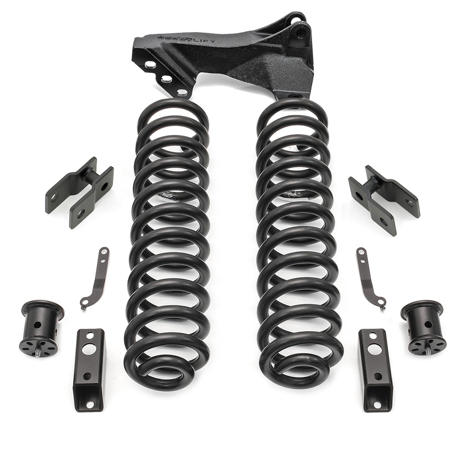 ReadyLift 46-2728 2.5in. Coil Spring Front Lift Kit with Front Shock Extensions and Front Track Ba ReadyLift 46-2728