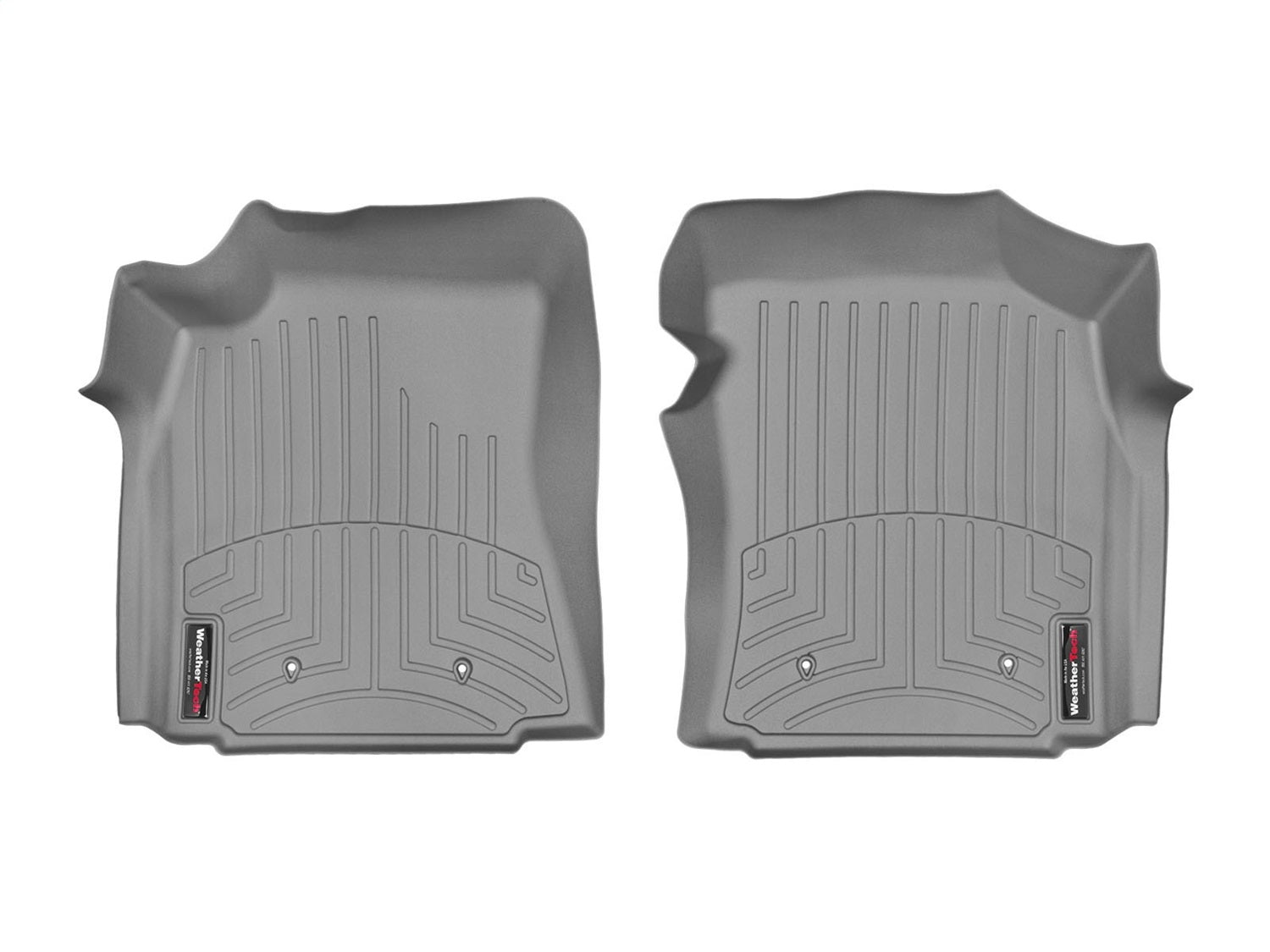 Weathertech 460011 FloorLiner™ DigitalFit®; Gray; Front; Weathertech 460011