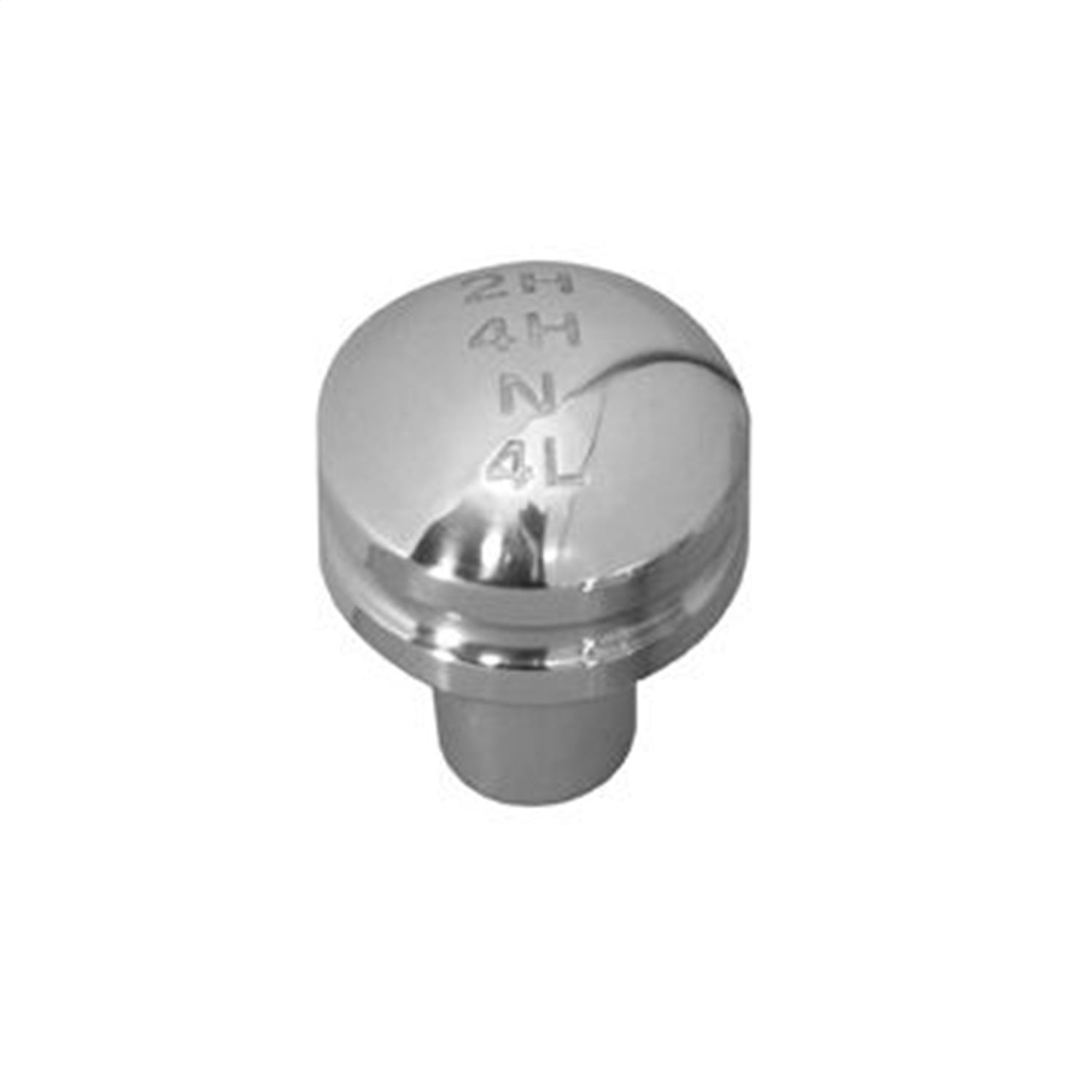 Rampage 46009 Billet Transfer Case Shift Knob; w/4 Wheel Drive Shift Pattern; Rampage 46009