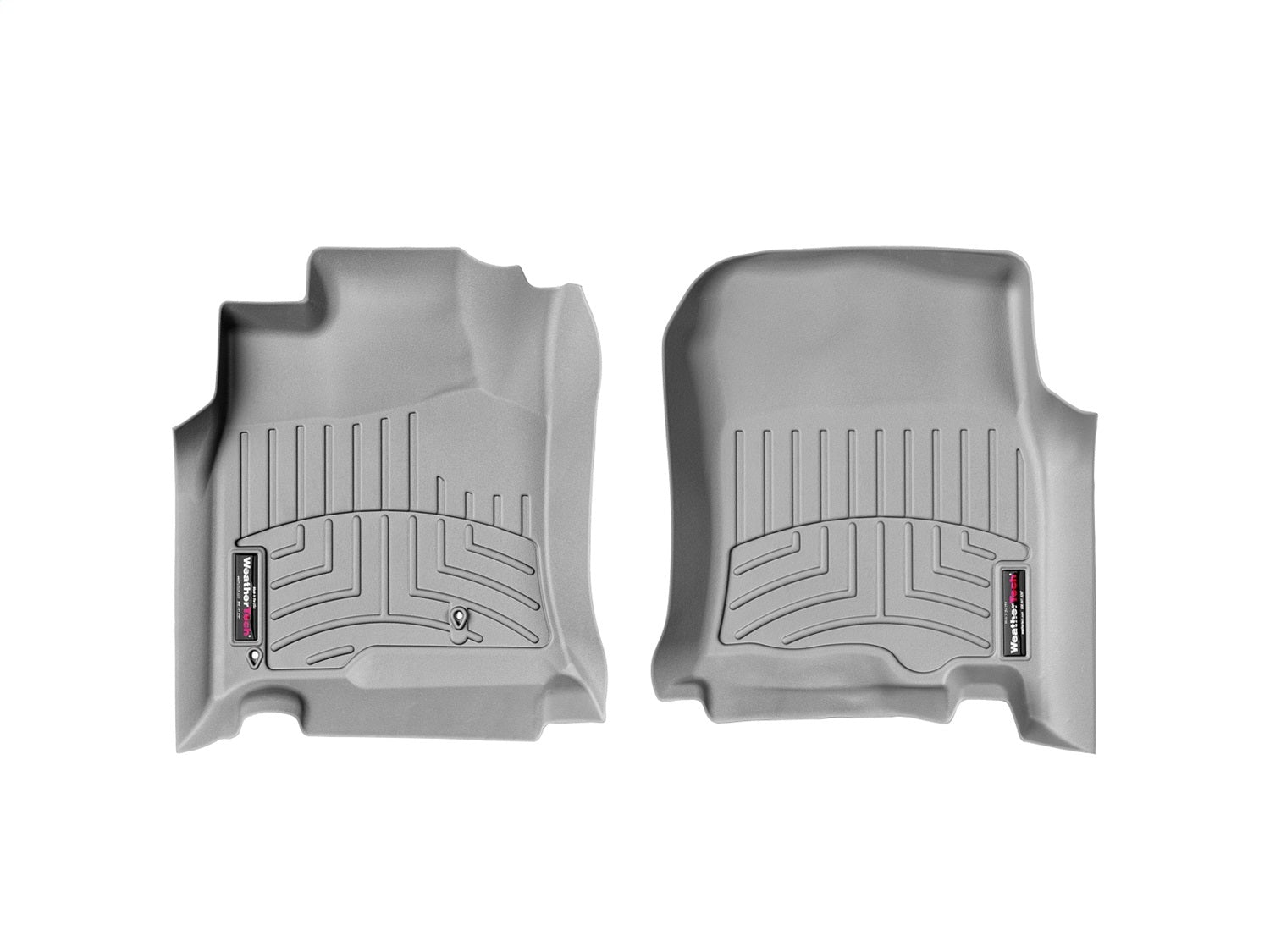 Weathertech 460111 FloorLiner™ DigitalFit®; Gray; Front; Weathertech 460111
