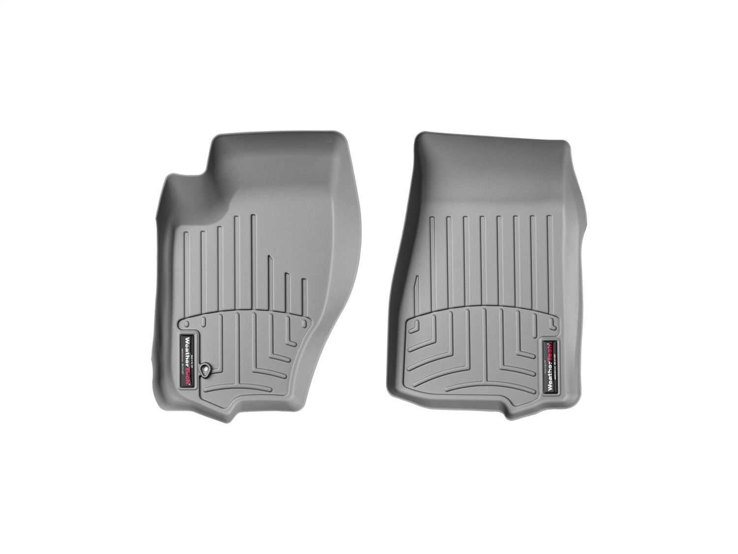 Weathertech 460131 FloorLiner™ DigitalFit®; Gray; Front; Weathertech 460131