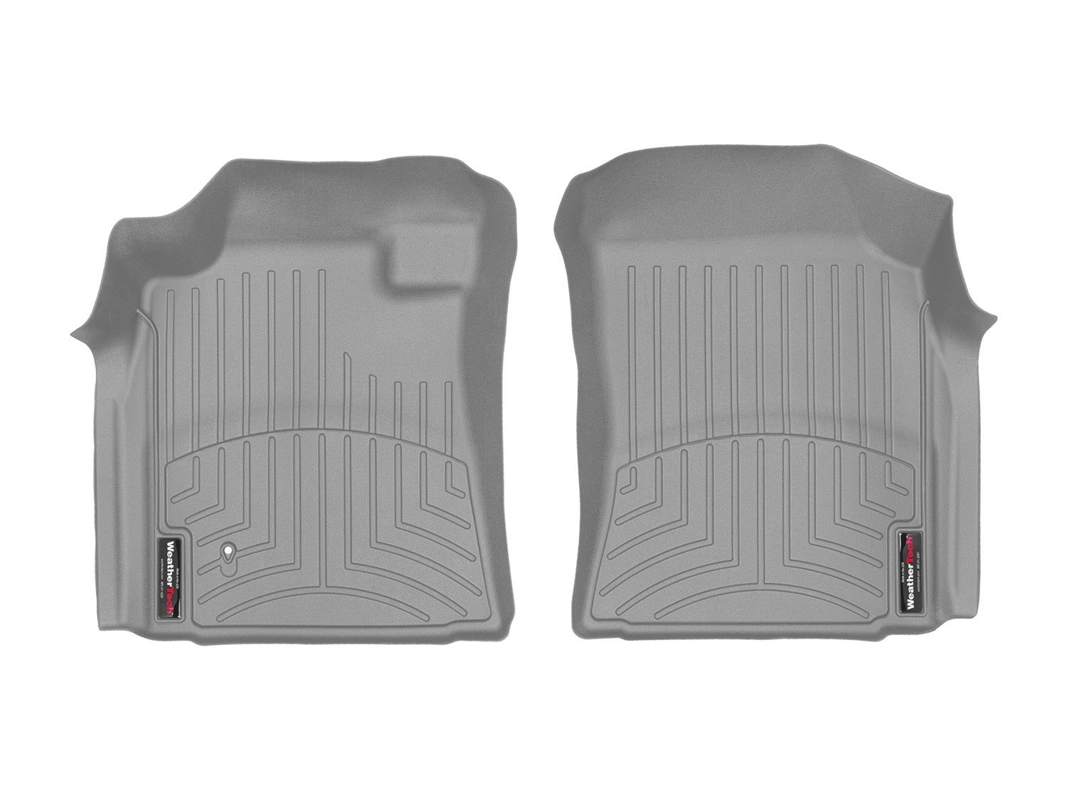Weathertech 460441 FloorLiner™ DigitalFit®; Gray; Front; Weathertech 460441