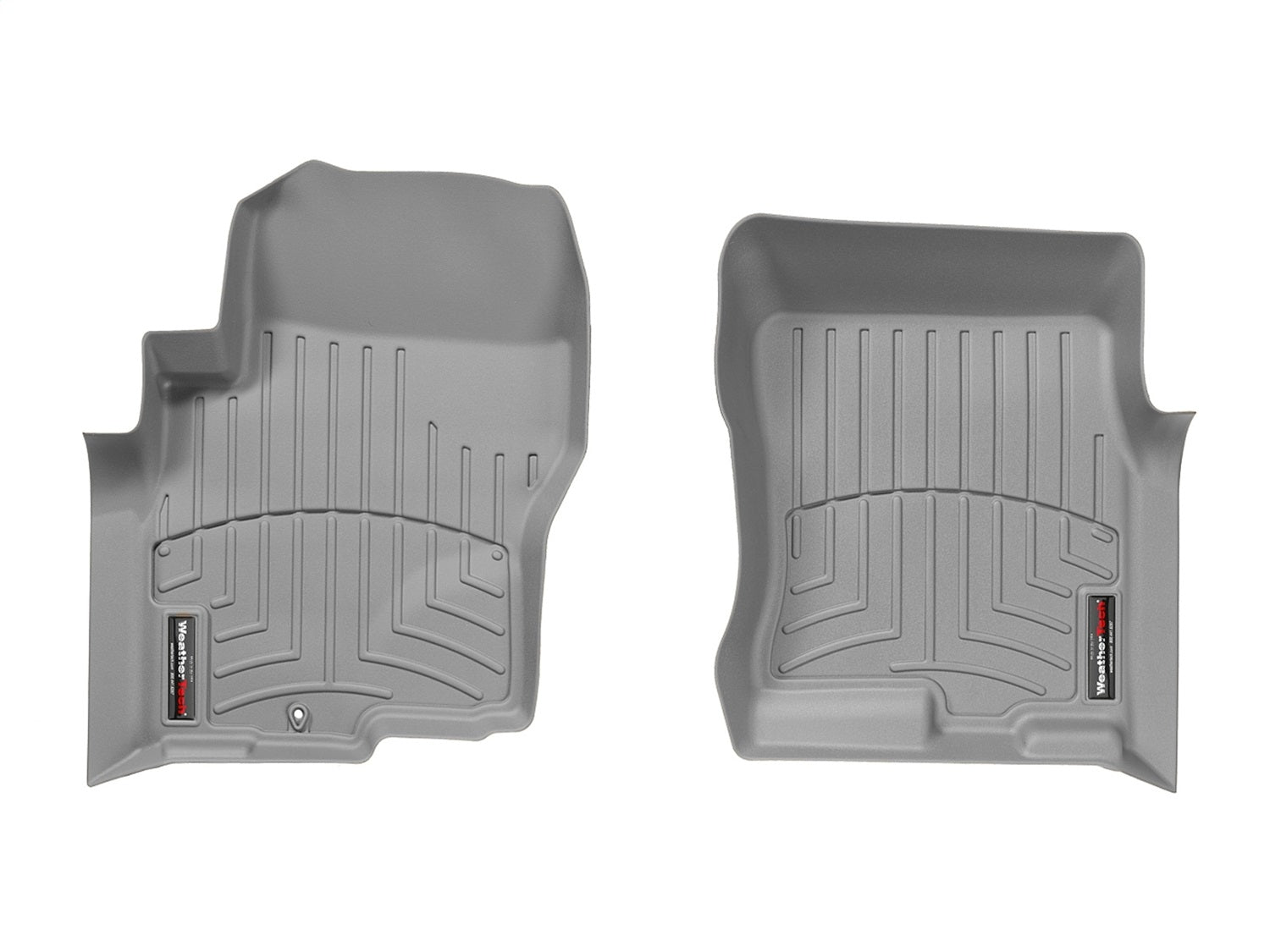 Weathertech 460471 FloorLiner™ DigitalFit®; Gray; Front; Weathertech 460471