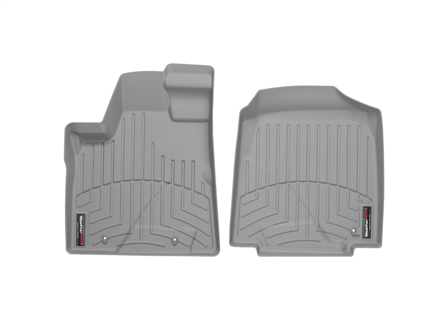 Weathertech 460591 FloorLiner™ DigitalFit®; Gray; Front; Weathertech 460591