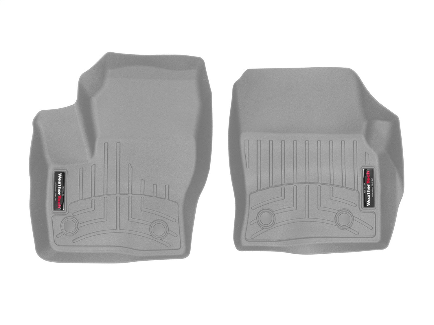 Weathertech 4610521 FloorLiner™ DigitalFit®; Gray; Front; Weathertech 4610521